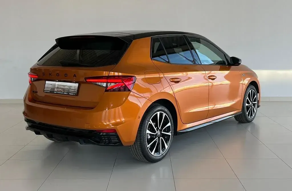 Gebraucht Skoda Fabia Monte Carlo 150 PS (110 kW) 2024 Orange Kleinwagen