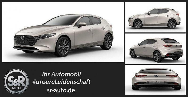 Silber Neu 2026 Mazda 3 Exclusive-Line Limousine | 29.380 € - Bild 1/4