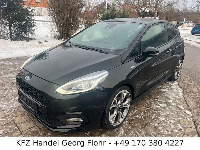 Schwarz Gebraucht 2018 Ford Fiesta ST-Line Kleinwagen | 10.500 € (Fairer Preis) - Bild 1/4