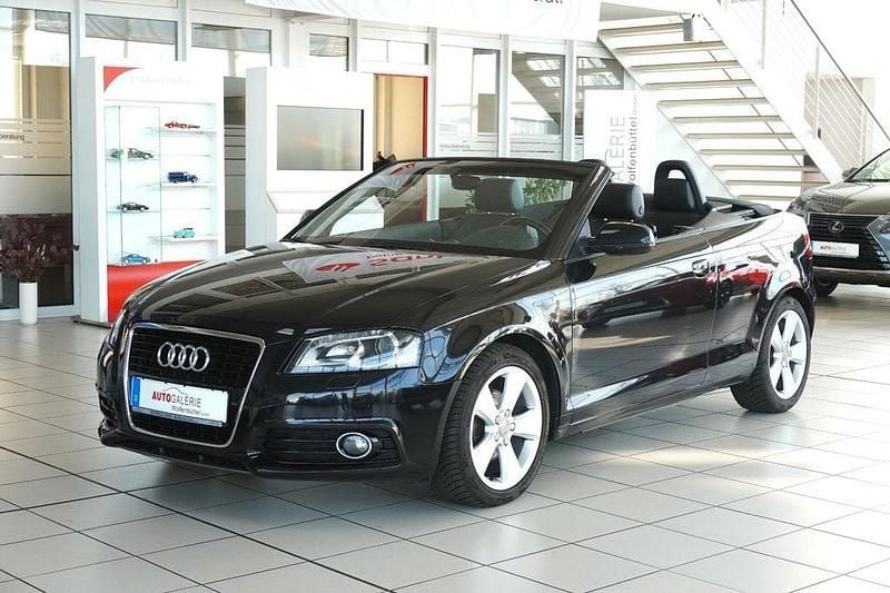 Gebraucht Audi A3 Cabriolet S-Line 140 PS (102 kW) 2011 Phantomschwarz perleffekt Cabrio