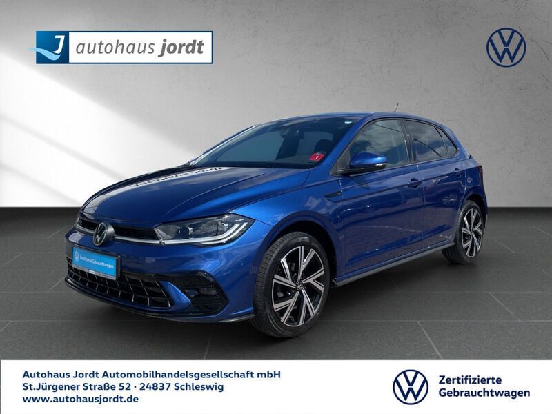 Blau Gebraucht 2023 VW Polo R-line Limousine | 21.530 € (Fairer Preis) - Bild 1/4