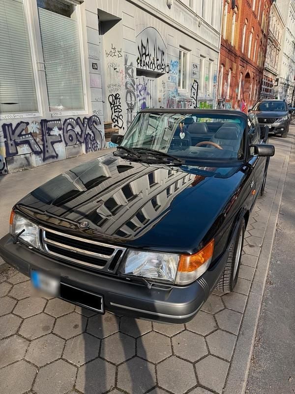 Gebraucht Saab 900 Cabriolet 172 PS (126 kW) 1989 Schwarz Cabrio