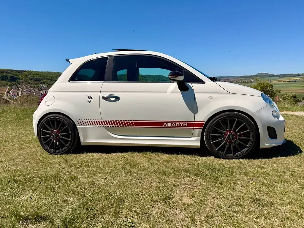 Second-hand Abarth 500 190 CP (139 kW) 2014 Alb Hatchback