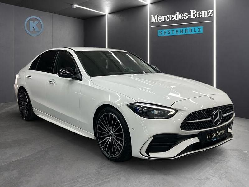 Gebraucht Mercedes C300 AMG 360 PS (264 kW) 2024 Polarweiß Limousine