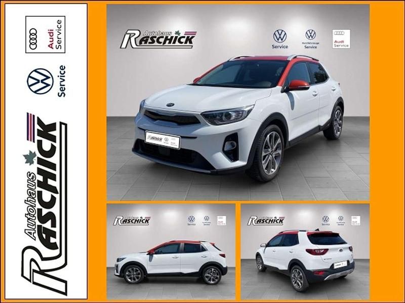 Schneeweißorange Gebraucht 2019 Kia Stonic Spirit SUV | 15.590 € (Fairer Preis) - Bild 1/4