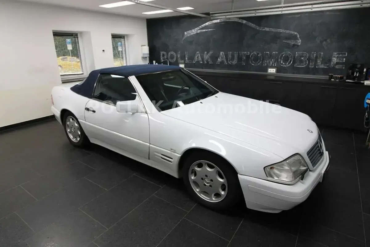 Gebraucht Mercedes SL600 394 PS (289 kW) 1993 Weiß Cabrio