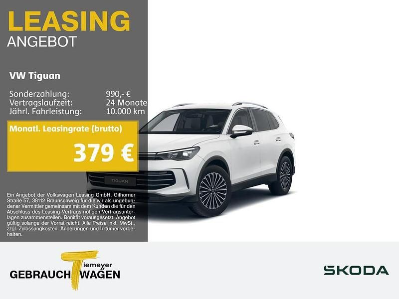 Gebraucht VW Tiguan Elegance 193 PS (141 kW) 2024 Weiß SUV