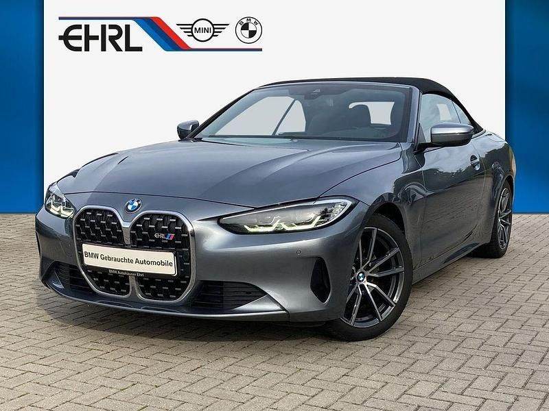 Grau Gebraucht 2021 BMW 420 Sport Line Cabrio | 34.900 € (Fairer Preis) - Bild 1/4