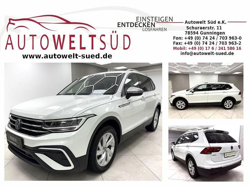 Purewhite Gebraucht 2024 VW Tiguan Allspace Life SUV | 34.900 € (Guter Preis) - Bild 1/4