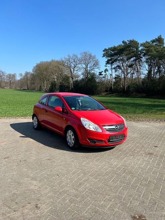 Gebraucht Opel Corsa Selection 60 PS (44 kW) 2009 Rot Kleinwagen