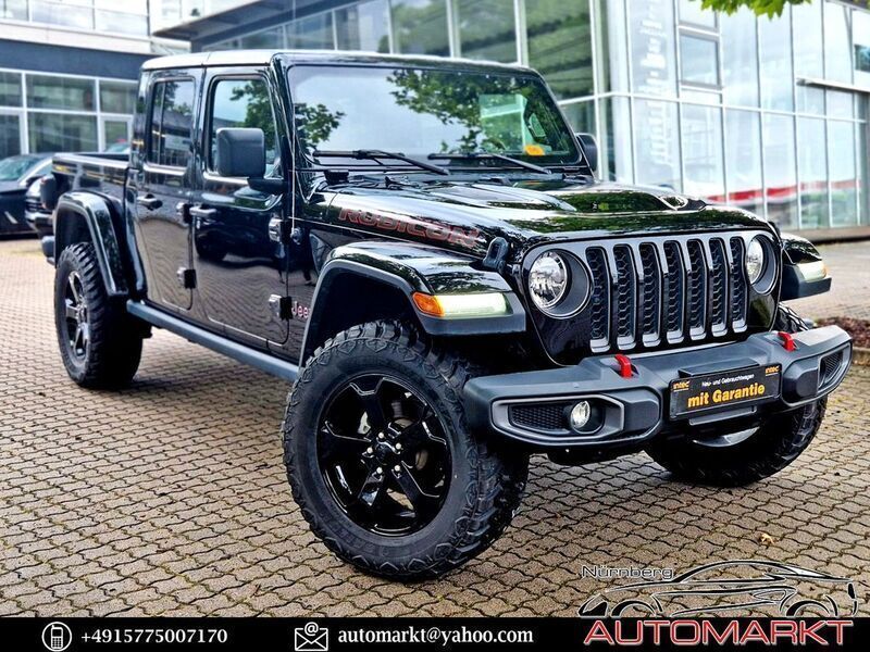 Schwarz Gebraucht 2023 Jeep Gladiator Rubicon SUV | 54.890 € (Guter Preis) - Bild 1/4