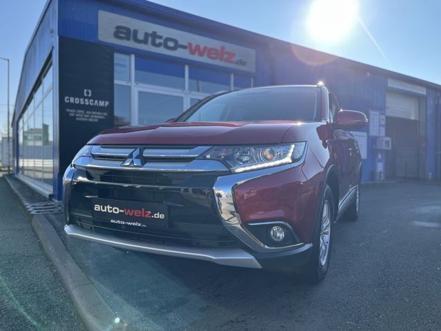 Gebraucht Mitsubishi Outlander 150 PS (110 kW) 2016 Karminrot (m) (metallic) SUV