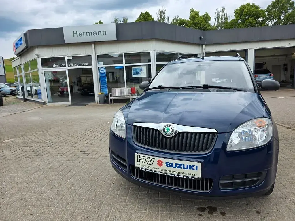 Gebraucht Skoda Roomster Plus Edition 86 PS (63 kW) 2009 Blau Van / Kleinbus