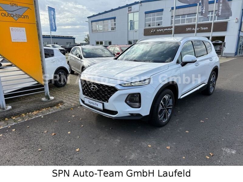 Weiß Gebraucht 2020 Hyundai Santa Fe Premium SUV | 29.900 € (Fairer Preis) - Bild 1/4