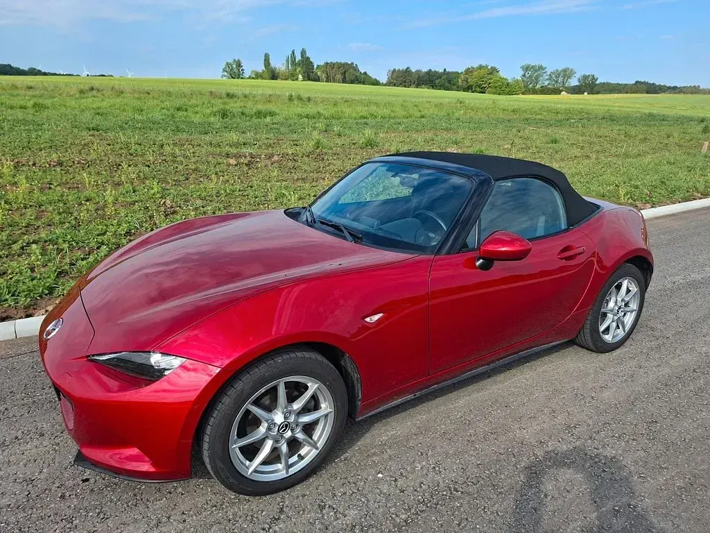 Gebraucht Mazda MX5 Prime-Line 131 PS (96 kW) 2016 Rot Cabrio