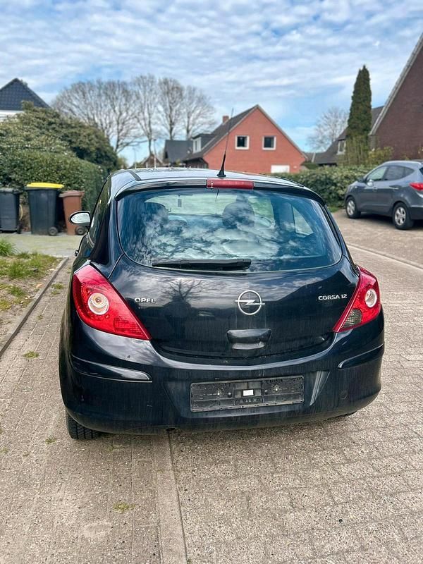Gebraucht Opel Corsa 2008 Schwarz Kleinwagen