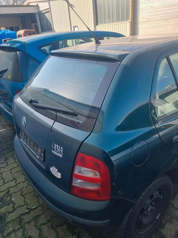 Gebraucht Skoda Fabia 75 PS (55 kW) 2003 Grün Kleinwagen
