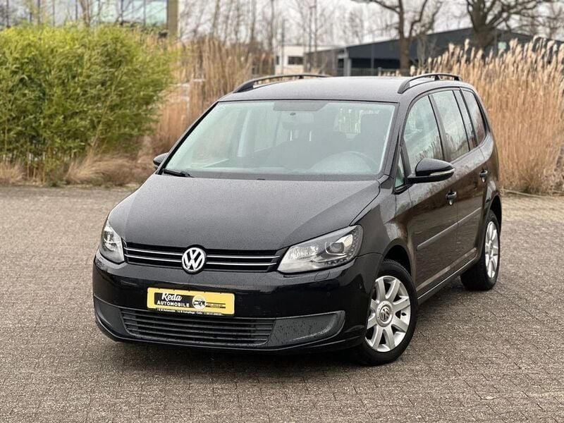 Schwarz Gebraucht 2011 VW Touran Trendline Van / Kleinbus | 4.999 € (Superpreis) - Bild 1/4