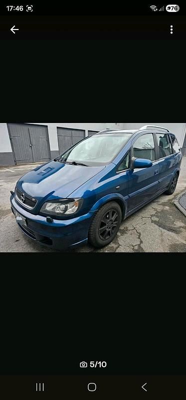 Gebraucht Opel Zafira 147 PS (108 kW) 2005 Blau Van / Kleinbus