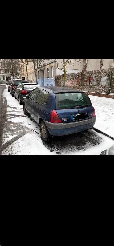 Gebraucht Renault Clio II 75 PS (55 kW) 2001 Blau Kleinwagen