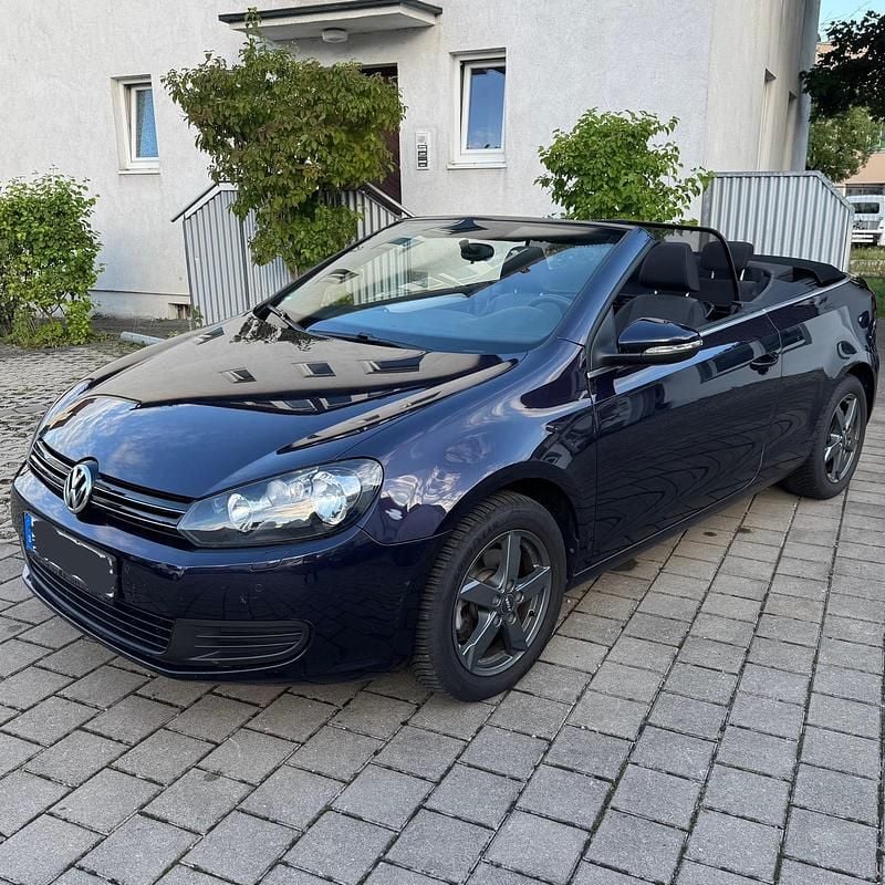 Violet Gebraucht 2012 VW Golf Cabriolet Cabrio | 7.900 € (Superpreis) - Bild 1/4
