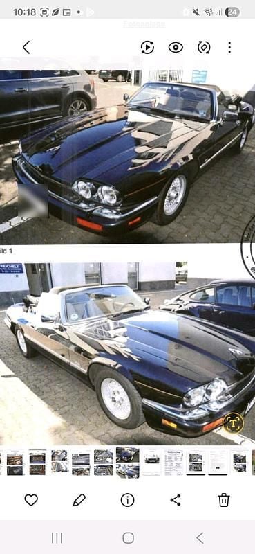 Gebraucht Jaguar XJS 232 PS (170 kW) 1994 Schwarz Cabrio