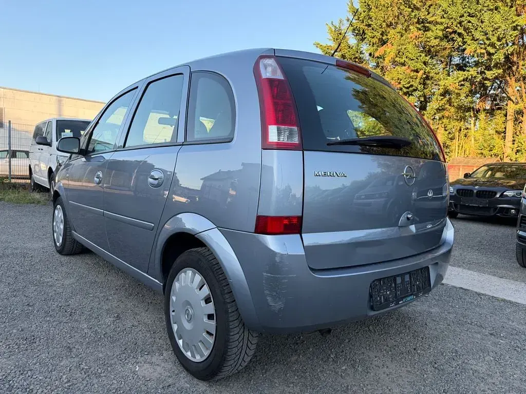 Gebraucht Opel Meriva Edition 101 PS (74 kW) 2005 Silber Van / Kleinbus