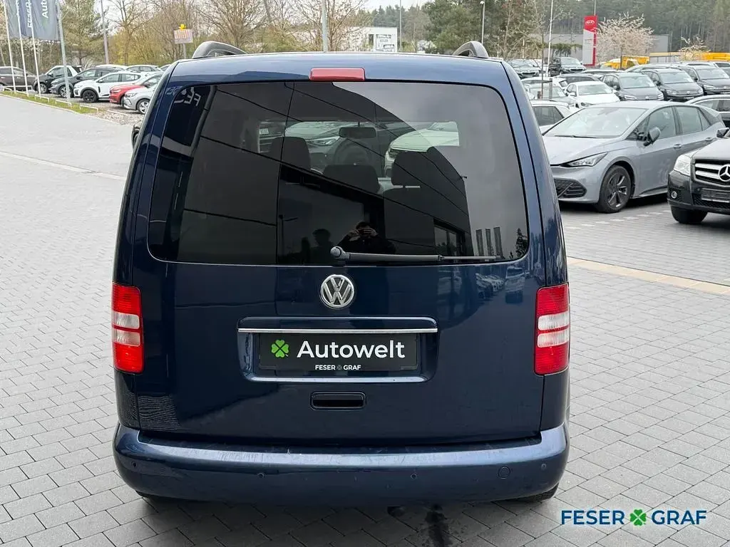 Gebraucht VW Caddy Comfortline 105 PS (77 kW) 2013 Night blue metallic Van / Kleinbus