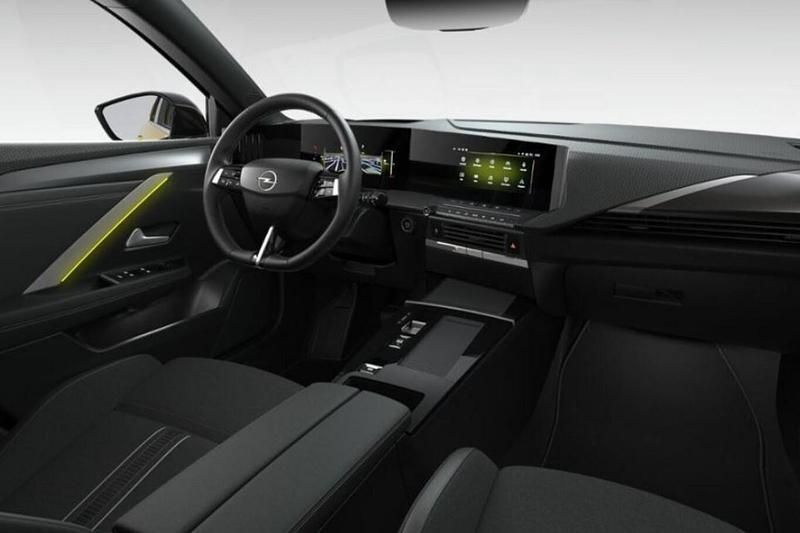 Neu Opel Astra 131 PS (96 kW) 2025 Kult gelb metallic Limousine