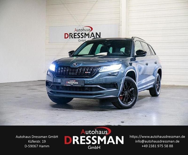 Quarzgrau metallic Gebraucht 2020 Skoda Kodiaq RS SUV | 32.780 € (Fairer Preis) - Bild 1/4