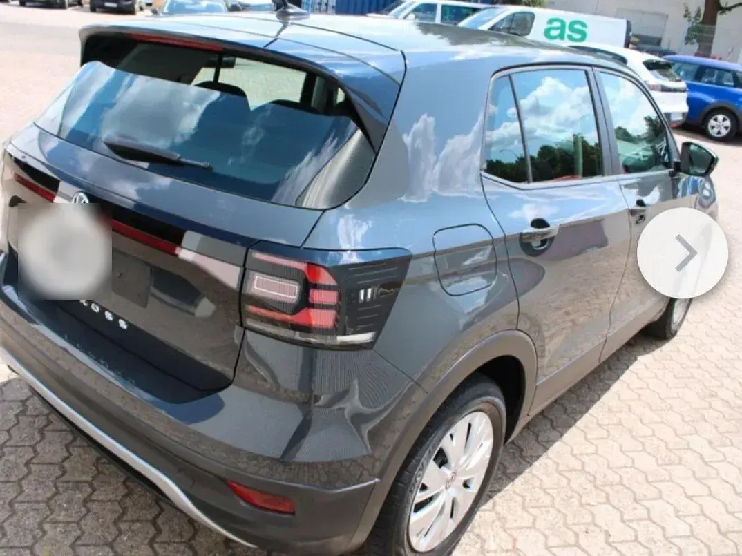 Gebraucht VW T-Cross 95 PS (69 kW) 2019 Grau SUV