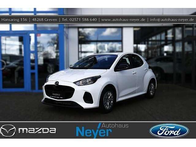 Lunar white Neu 2025 Mazda 2 Kleinwagen | 21.690 € (Guter Preis) - Bild 1/4