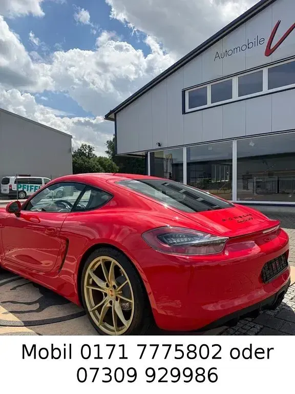 Gebraucht Porsche Cayman GTS 340 PS (250 kW) 2016 Rot Coupé