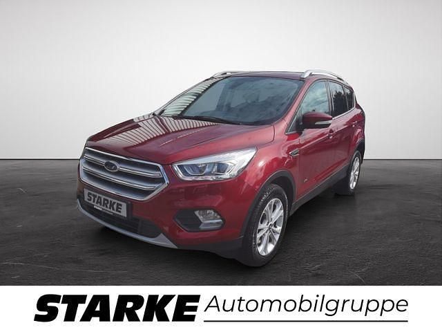 Rot Gebraucht 2017 Ford Kuga Titanium SUV | 13.490 € (Superpreis) - Bild 1/4