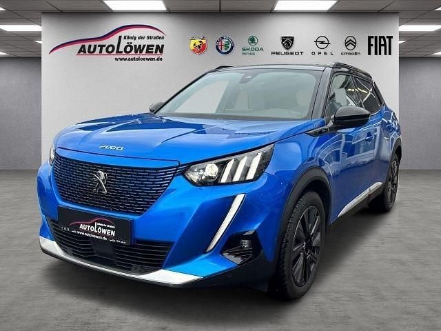 Blau Gebraucht 2021 Peugeot e-2008 GT SUV | 21.150 € (Fairer Preis) - Bild 1/4