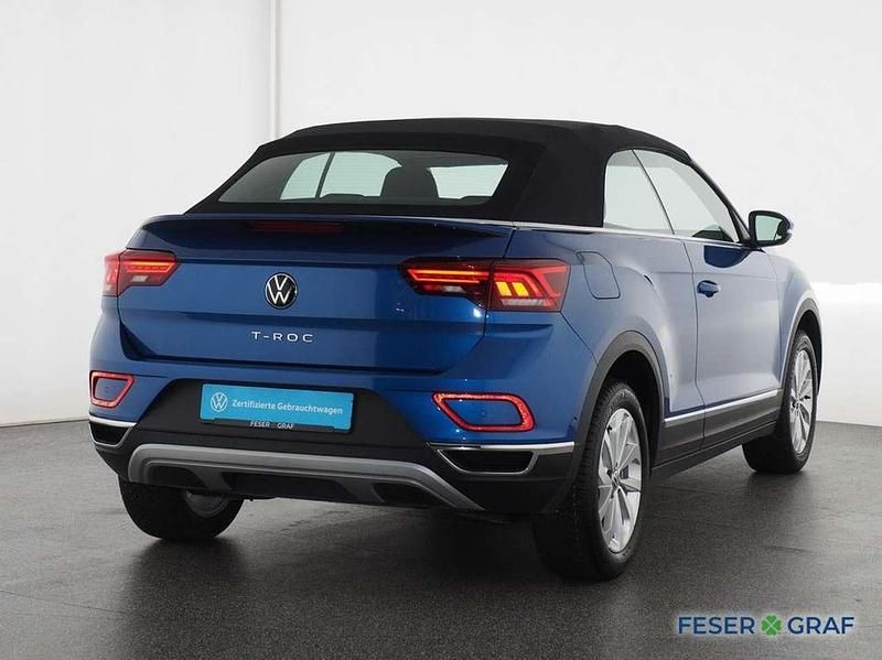 Gebraucht VW T-Roc Cabriolet Style 116 PS (85 kW) 2024 Ravennablau Cabrio