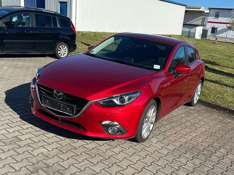 Gebraucht Mazda 3 Sports-Line 165 PS (121 kW) 2014 Rubinrot metallic Kleinwagen