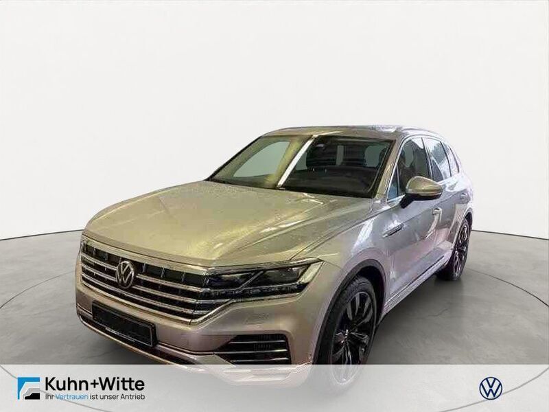 Silber Gebraucht 2021 VW Touareg Elegance SUV | 45.925 € (Guter Preis) - Bild 1/3