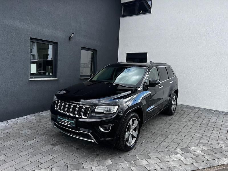 Schwarz Gebraucht 2014 Jeep Grand Cherokee Overland SUV | 18.499 € (Fairer Preis) - Bild 1/4