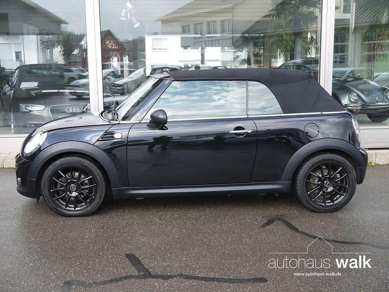 Gebraucht Mini One Cabriolet 98 PS (72 kW) 2013 Schwarz Cabrio
