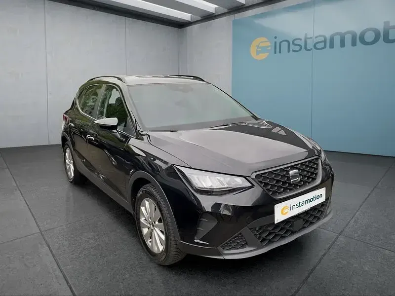 Gebraucht Seat Arona 110 PS (80 kW) 2022 Schwarz SUV