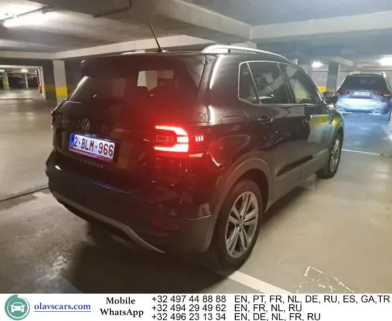Gebraucht VW T-Cross Style 110 PS (80 kW) 2021 Schwarz SUV