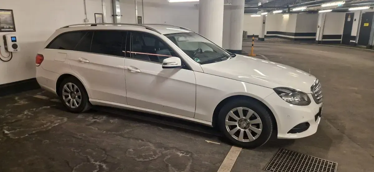 Brugt Mercedes E220 170 HK (125 kW) 2015 Hvid Stationcar