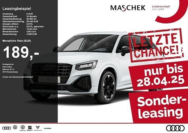 Gebraucht Audi Q2 S-Line 116 PS (85 kW) 2024 Gletscherweiss SUV