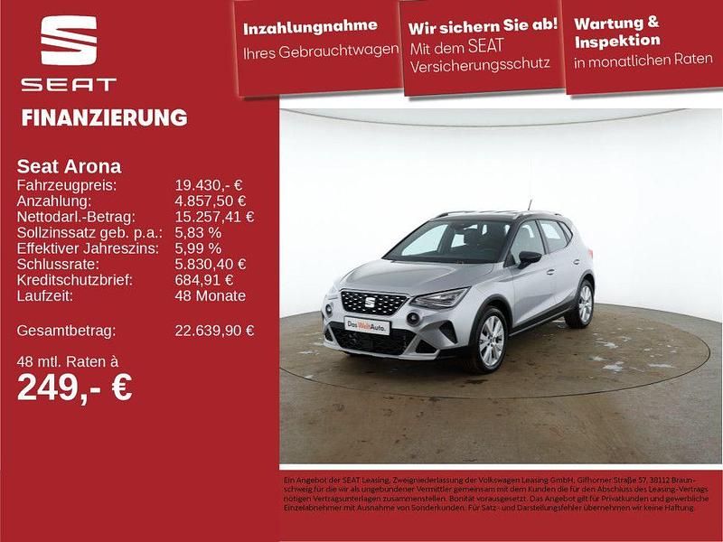 Urban silber (metallic) Gebraucht 2024 Seat Arona SUV | 19.430 € (Guter Preis) - Bild 1/4