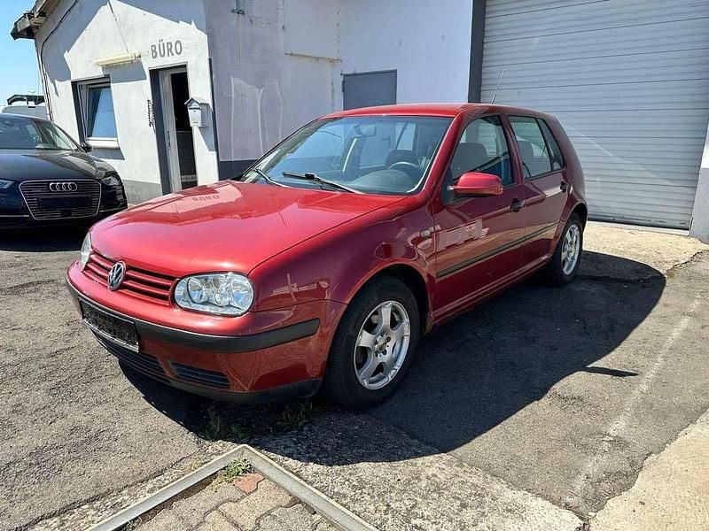 Rot Gebraucht 1998 VW Golf IV Limousine | 1.280 € (Superpreis) - Bild 1/4
