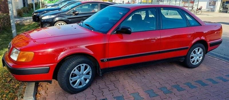 Gebraucht Audi 100 133 PS (97 kW) 1992 Rot Limousine