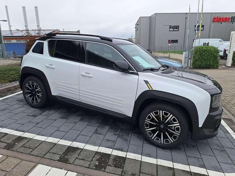 Neu Renault 4 E-Tech Iconic 110 kW (150 PS) 2025 Arktisweiß, schwarzes dach SUV