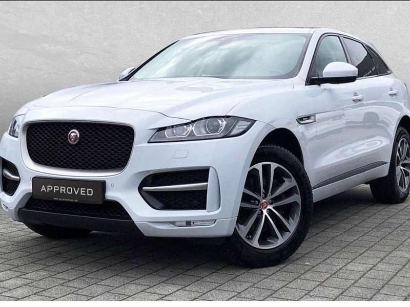 Yulong white Gebraucht 2016 Jaguar F-Pace R-Sport SUV | 24.980 € (Teuer) - Bild 1/4