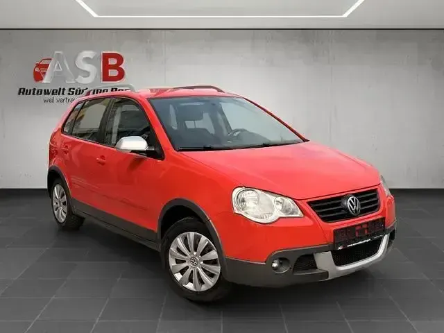 Używany VW Polo Cross 69 KM (50 kW) 2008 Czerwony Hatchback